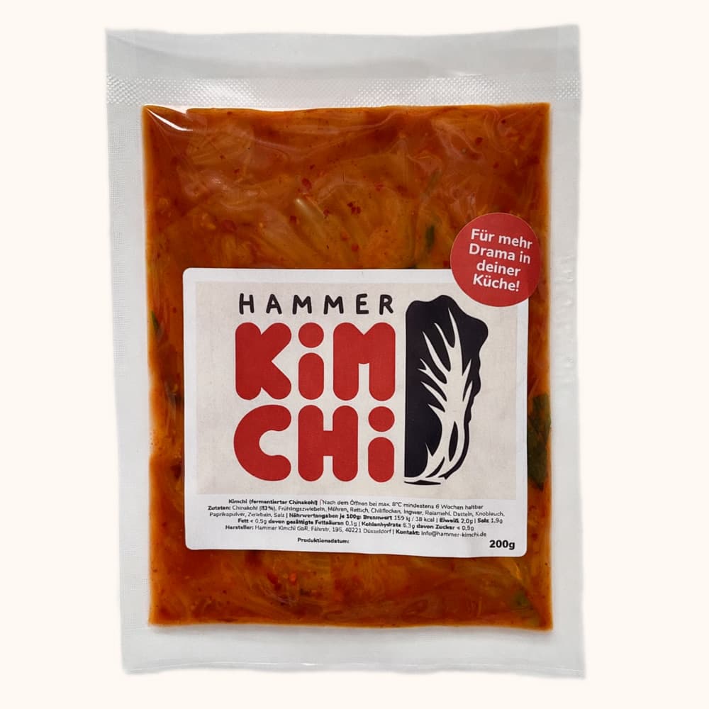 Frisches veganes Kimchi